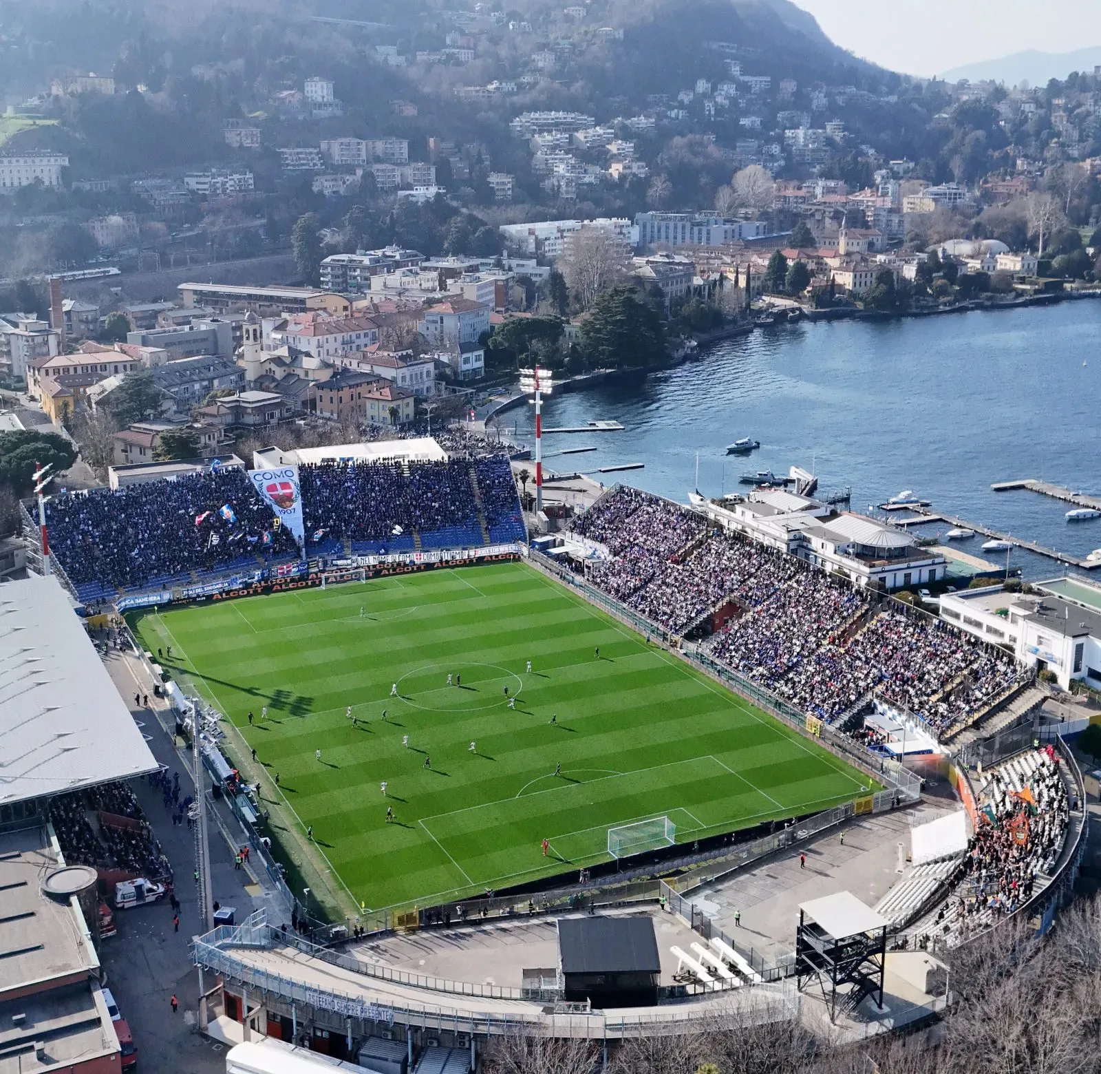 Como 1907 jouera ses matchs de Ligue des Champions au stadio Giuseppe Sinigaglia !