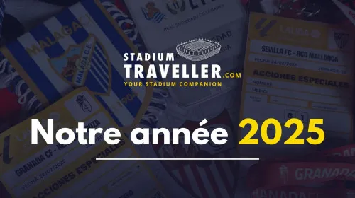 L'année 2025 de Stadium Traveller