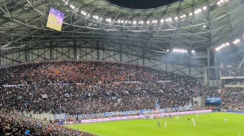 Une affluence moyenne de 63 029 supporters au Vélodrome cette saison !